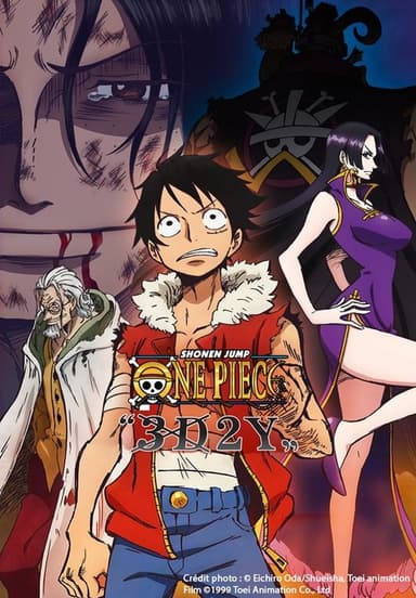 One Piece "3D2Y": Overcome Ace's Death! Luffy's Vow to his Friends (2014)